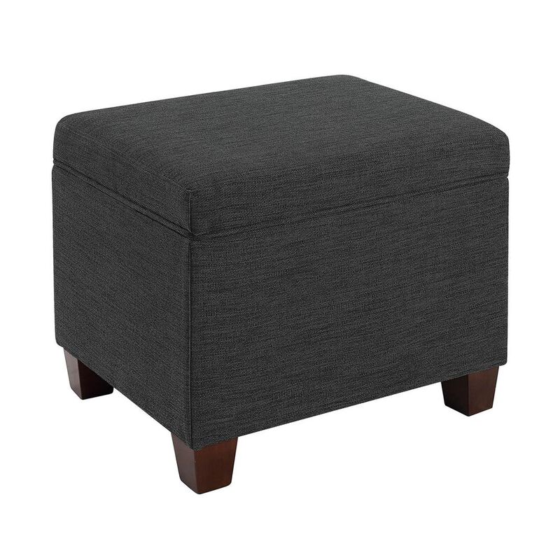 Convenience Concepts Madison Storage Ottoman, Gray