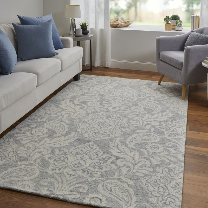 Belfort 8776F Blue/Ivory 9' x 12' Rug