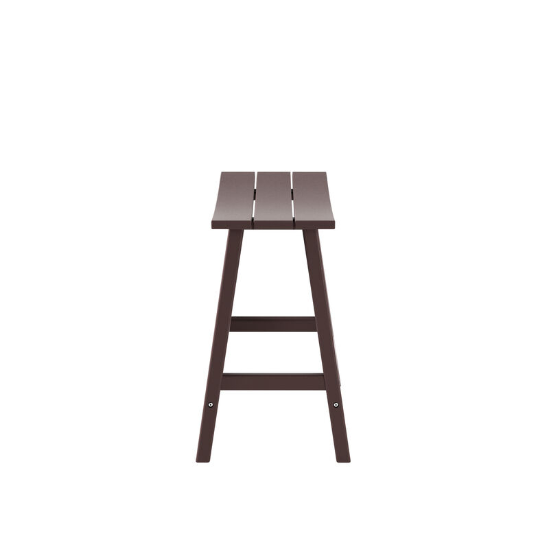 WestinTrends Outdoor Patio Counter Height Bar Stools Bistro Bar Table 4-Piece Set