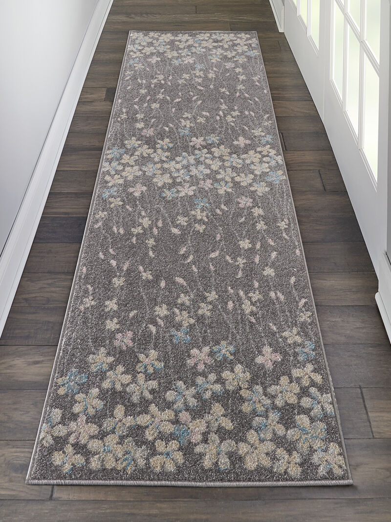 Tranquil TRA04 Gray/Beige 2' x 4' Rug image number 6
