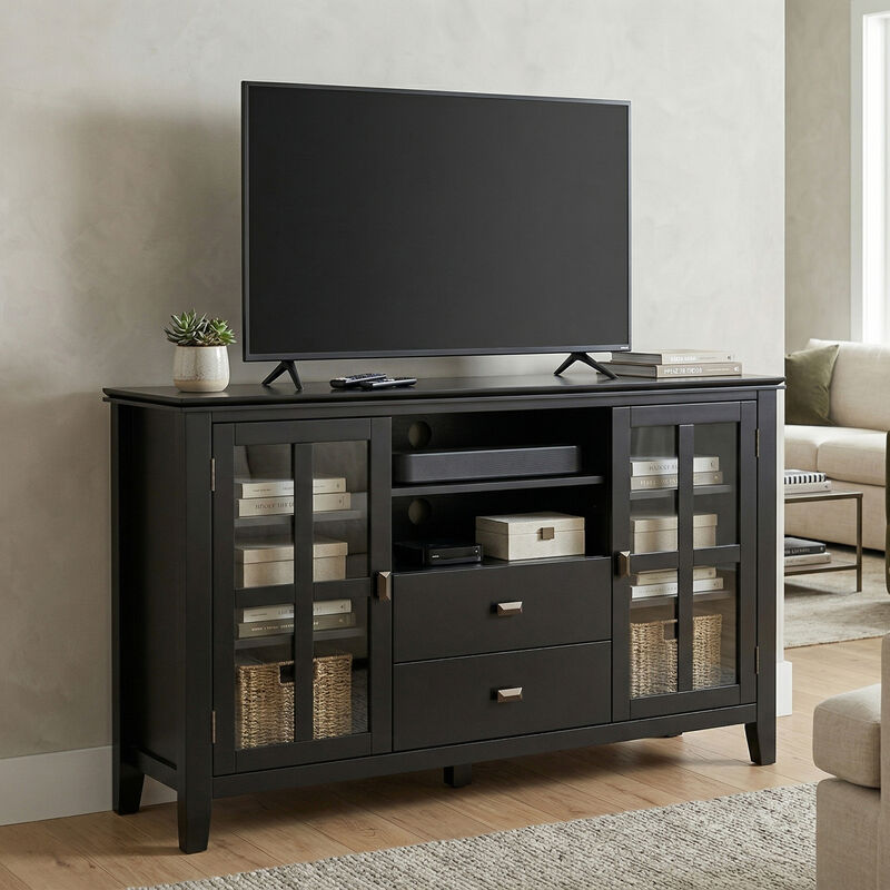 Simpli Home Artisan Tall TV Media Stand image number 1