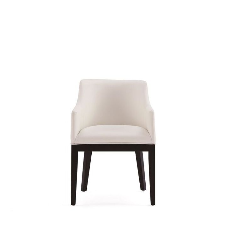 Gansevoort Cream Dining Arm Chair