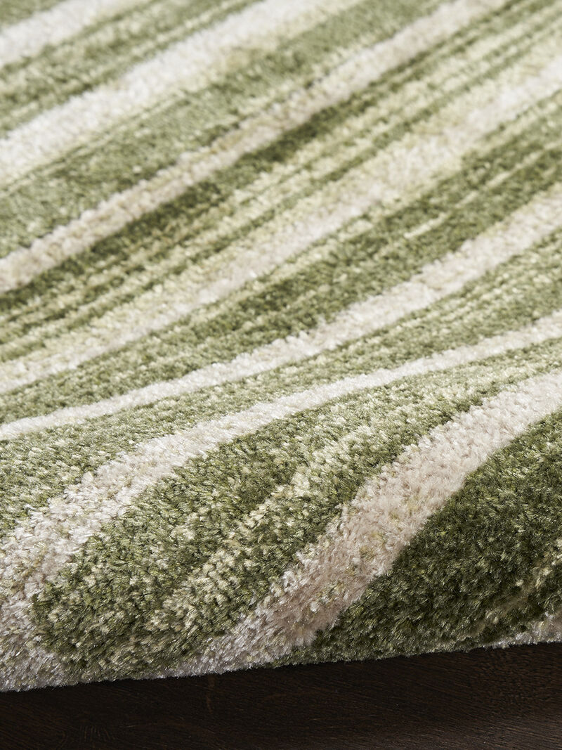 Astra Machine Washable ASW03 Ivory/Olive 2' x 6' Rug