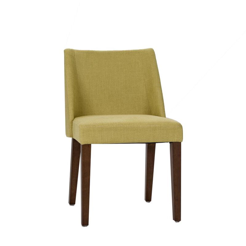 Liberty Furniture Space Savers Nido Chair - Green (RTA)-Set of 2 in Satin Walnut image number 4