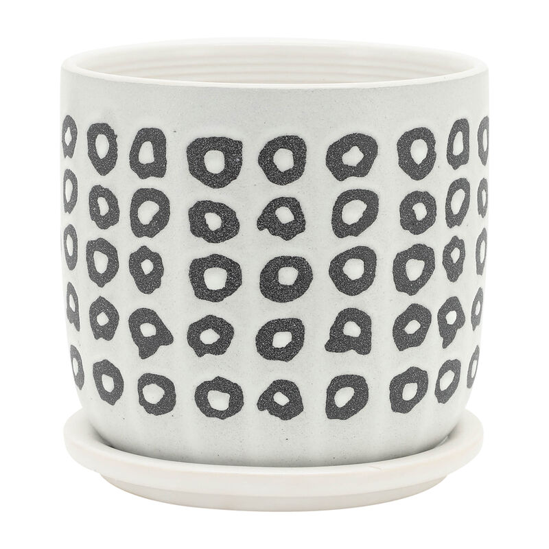 S/2 5/6" Aztec Planter image number 3