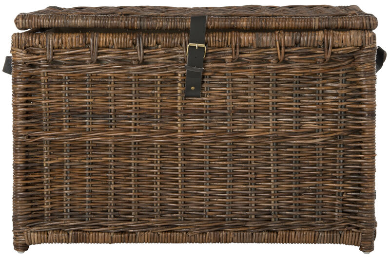 Michael 35.5" Wicker Storage Trunk image number 7
