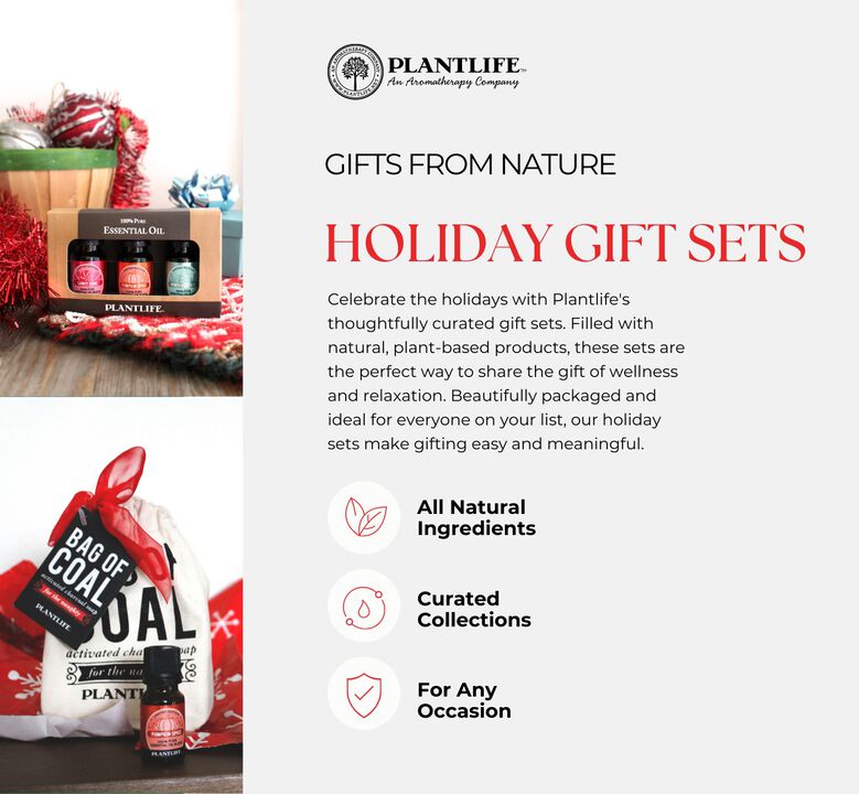 Plantlife Gift Set Soap 4 Pack - Holiday
