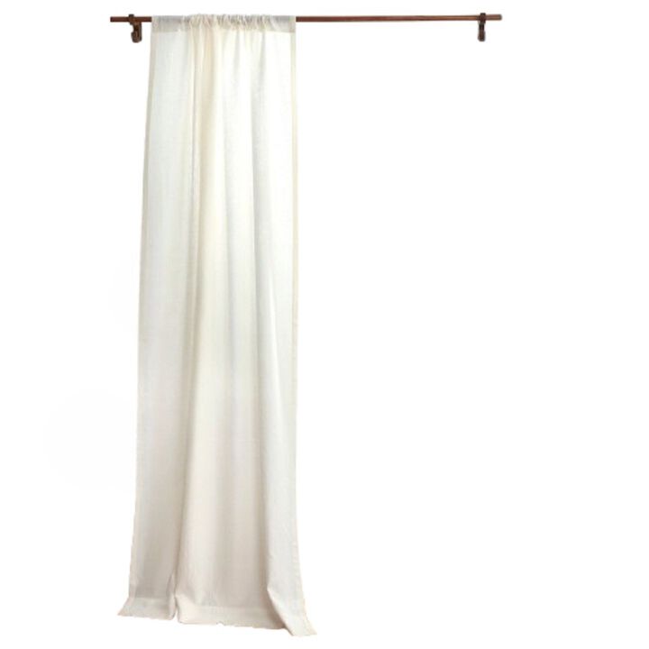 Solino Home 100% Pure Linen Curtain - Linen Curtain