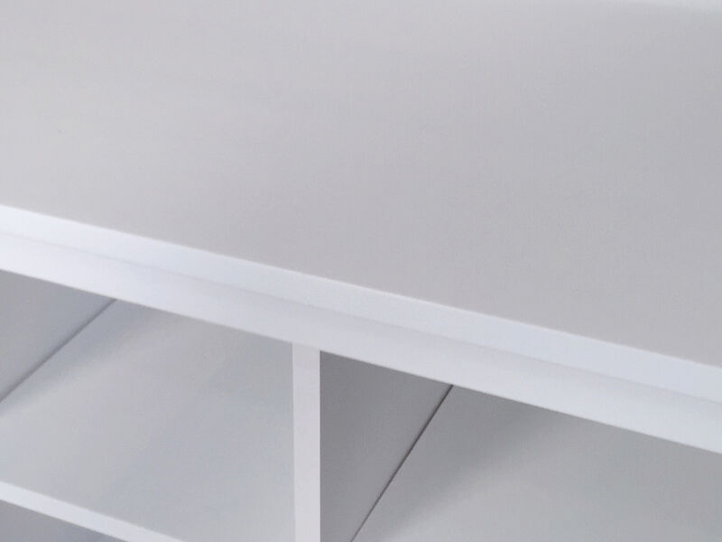 Solid Wood Entryway Hall Tree With Bench & 10 Pair Shoe Storage