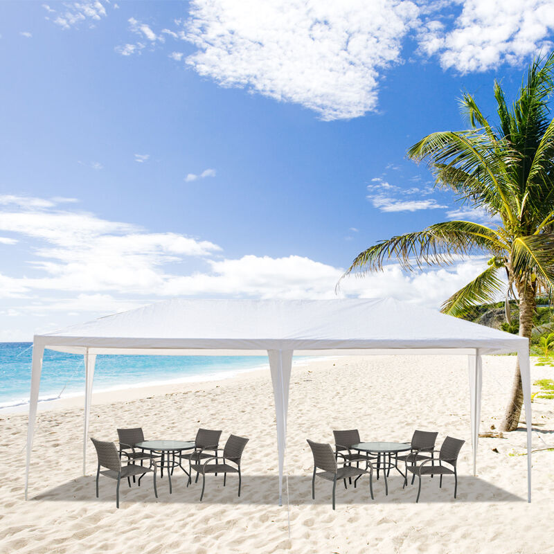 Plastic Sprayed Iron Pipe Outdoor Tent for Events, Parties, and Gatherings