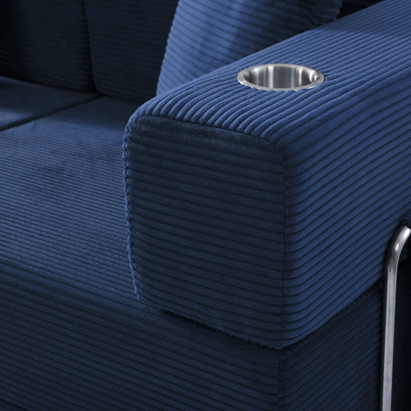 Mernri 108'' Modular Sectional Sleeper Sofa image number 5