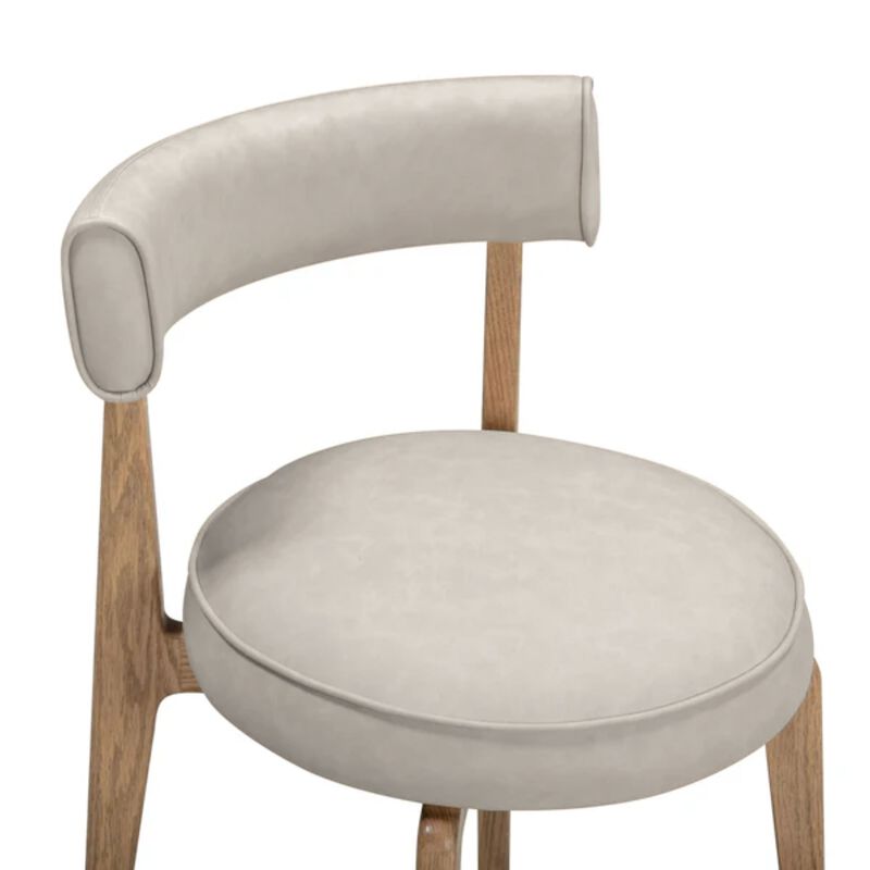 Nikita Performance Vegan Leather Dining Chair image number 5