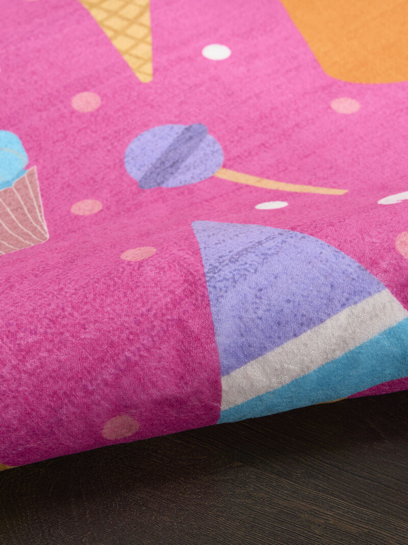 Imagination IMA19 Pink/Multicolor 5' x 7' Rug