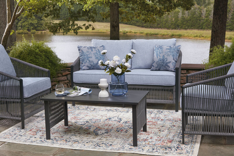 Bodega Island 4-Piece Outdoor Conversation Set image number 4