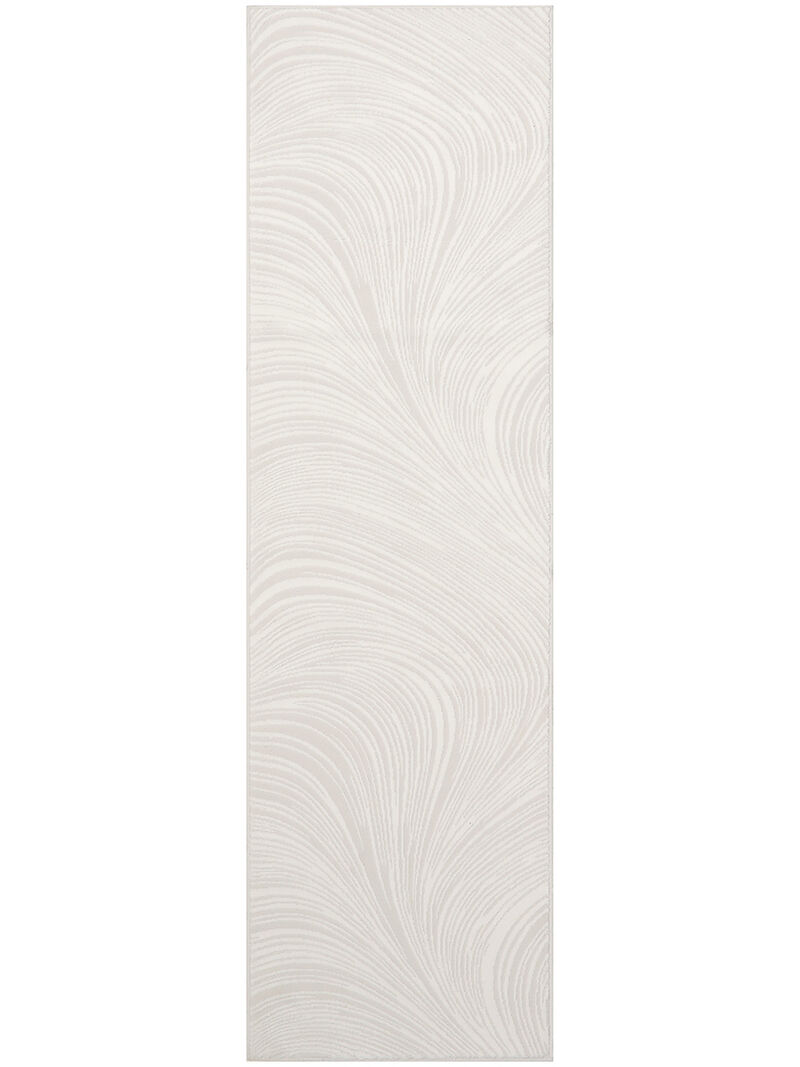 Central Park West CEP02 Ivory 2' x 6' Rug image number 0