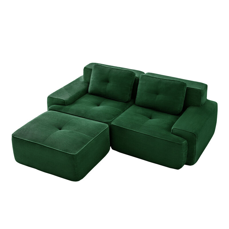Lshaped Modular Sectional Sofa for Living Room image number 0