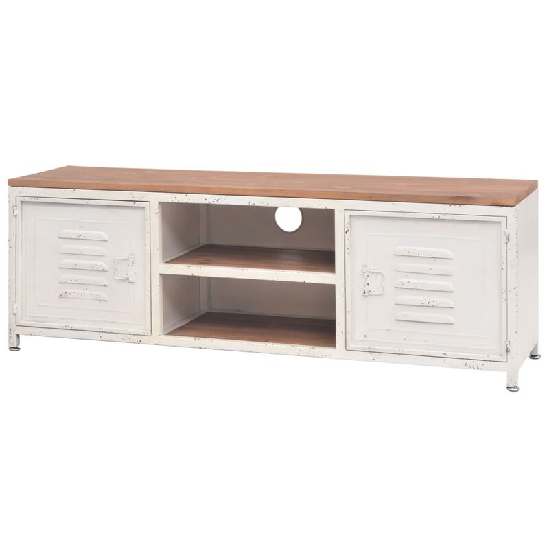 vidaXL TV Cabinet 47.2x11.8x15.7 White