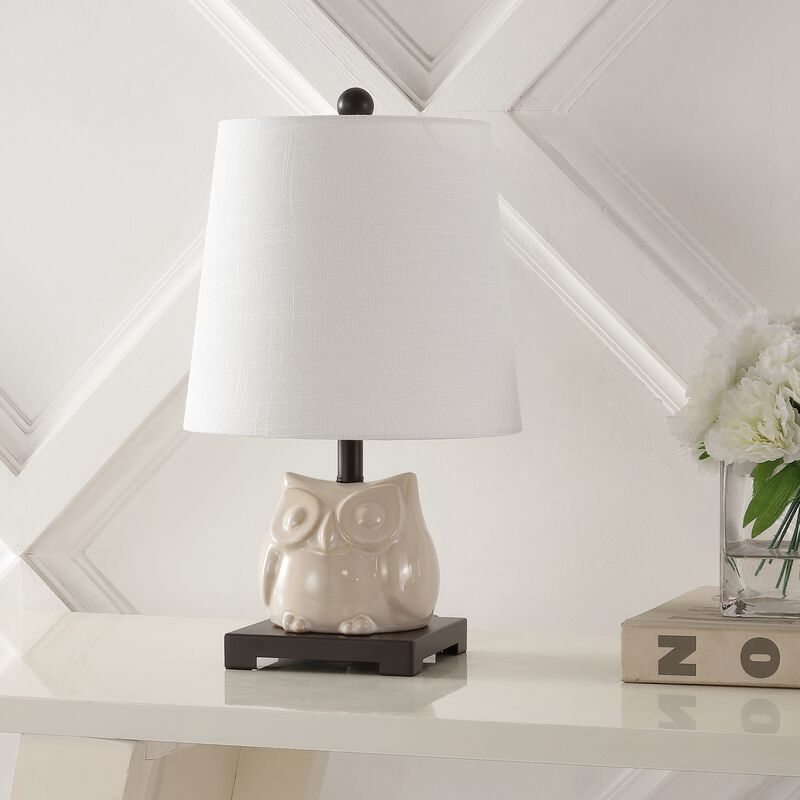 Justina Ceramic Mini LED Table Lamp
