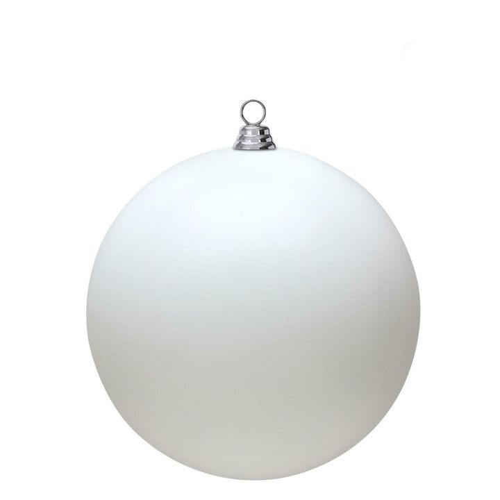 Vickerman White Matte Ball UV Drilled -