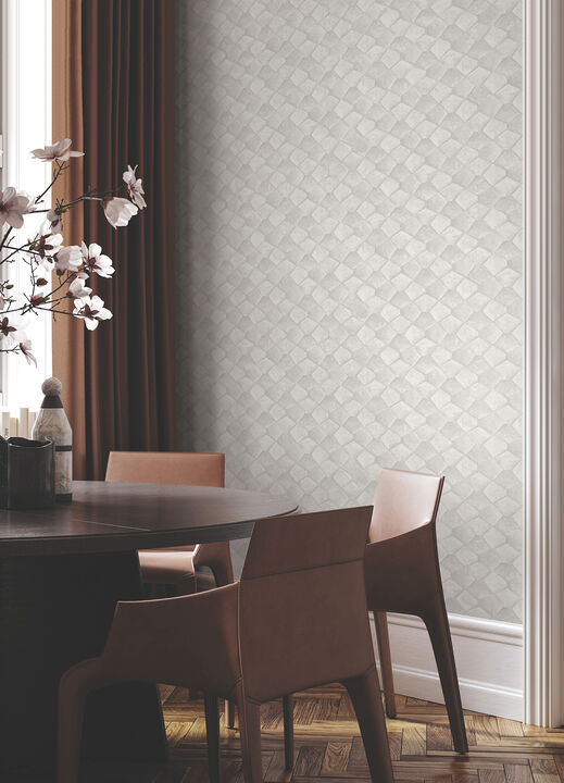 Waterford Dove Tiled Wallpaper