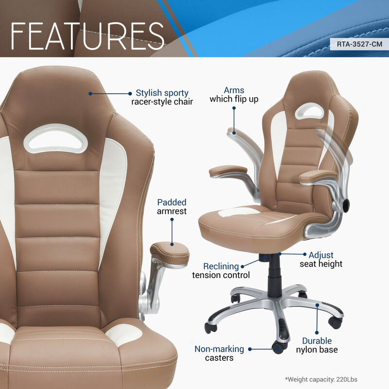 High Back Executive Sport Race Office Chair image number 3