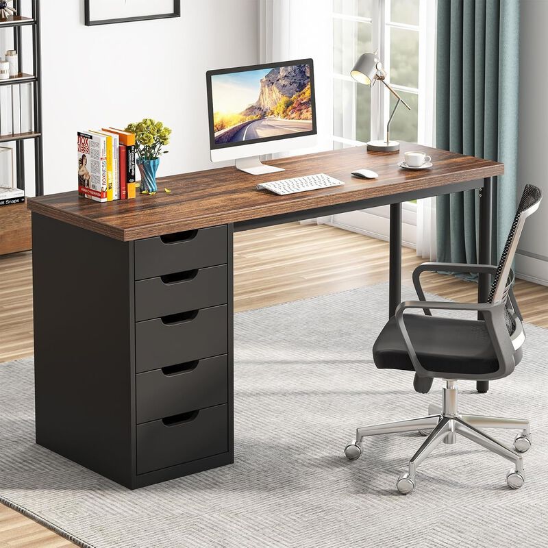 53" Reversible L Shaped Desk image number 2