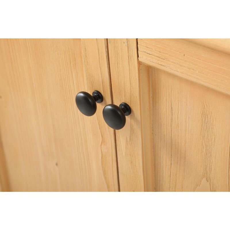 Elegant Kitchen and Bath 30 inch Single bathroom vanity in natural wood