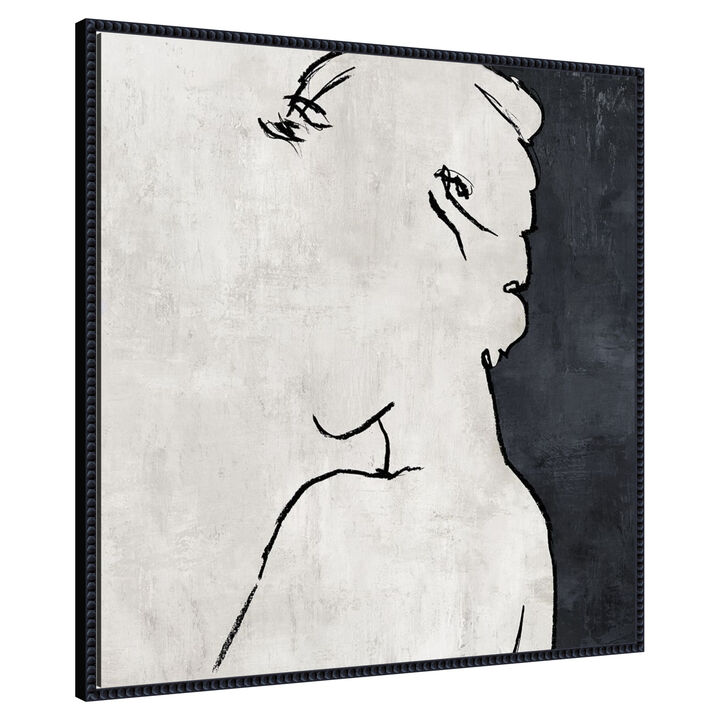 Contrast of Light and Shadow II by Eli Jones Framed Canvas Wall Art