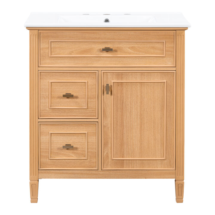 Vockne Bathroom Vanity with Sink