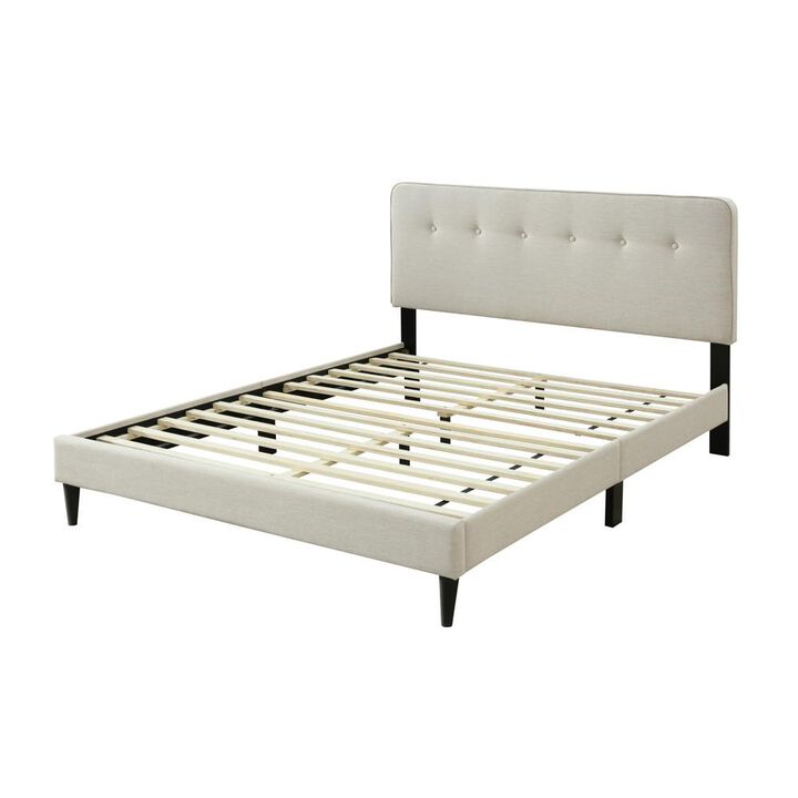 Amelia Upholstered King Bed In A Box