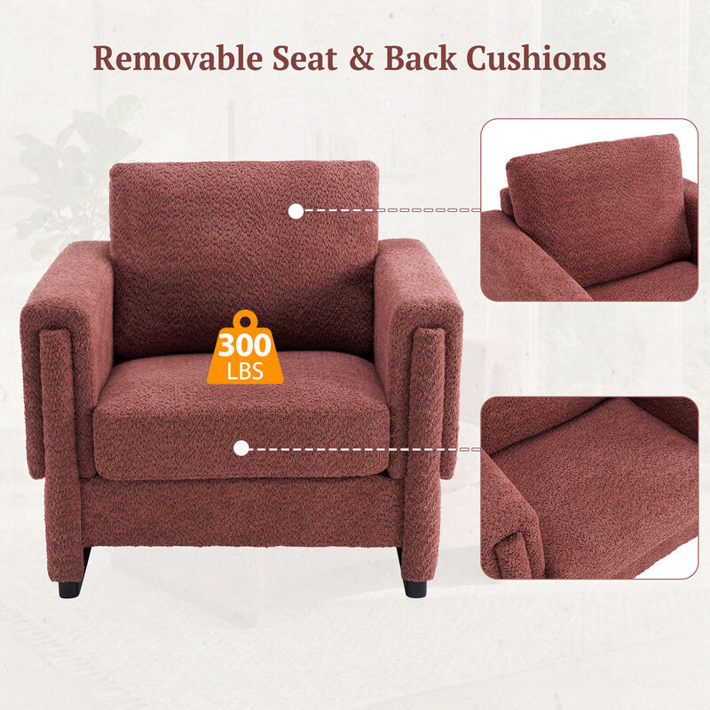 Laxrut Upholstered Accent Armchair image number 5