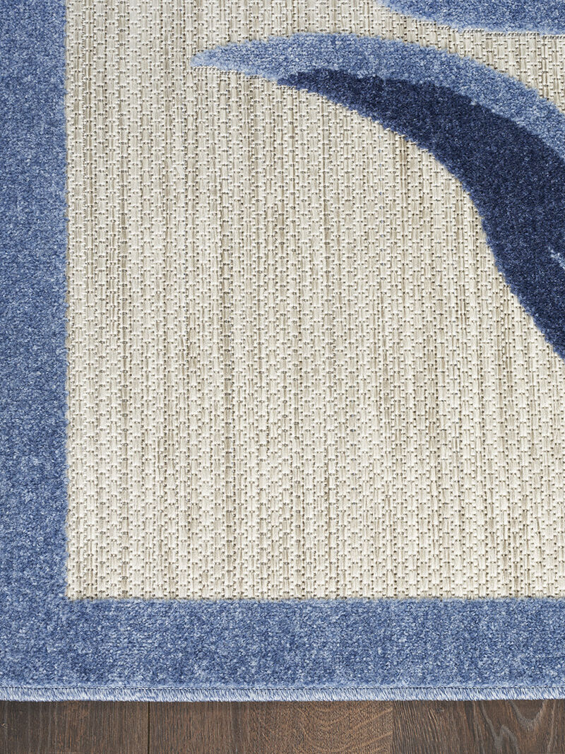 Aloha ALH33 Blue/Gray 2'8" x 4' Rug