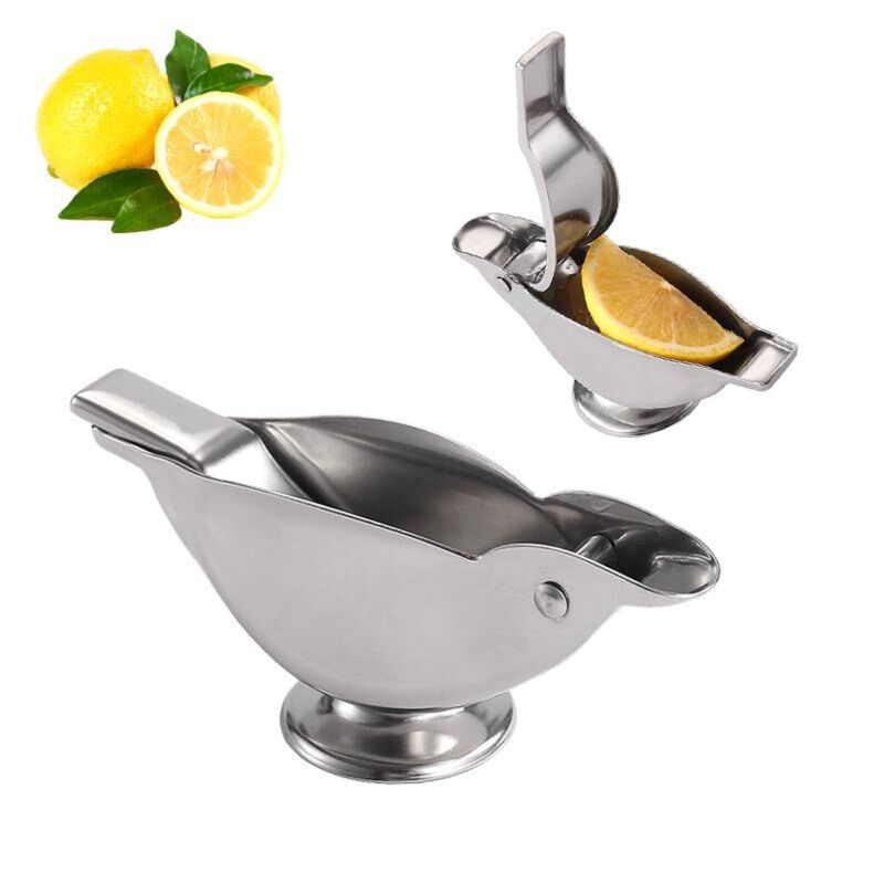 Stainless Steel Handheld Lemon Squeezer image number 1