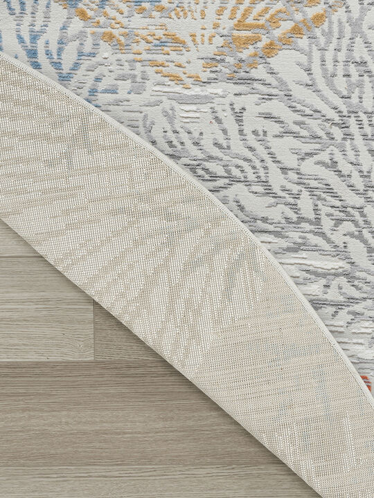 Seaside SDS04 Multicolor 5'3" x Round Rug