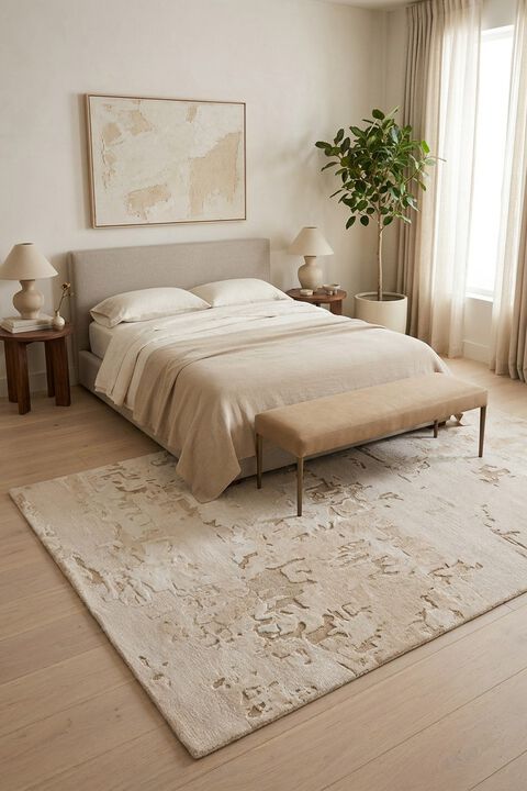 Fragment Astris Travertine 5' x 8' Rug
