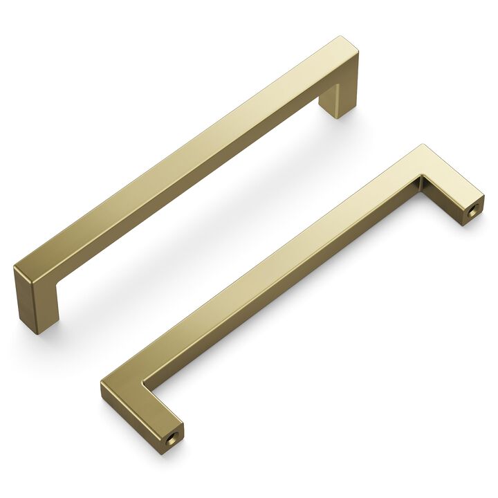 Hickory Hardware Solid Core Kitchen Cabinet Pulls, Luxury Cabinet Handles, Hardware for Doors & Dresser Drawers, 5-1/16 Inch (12