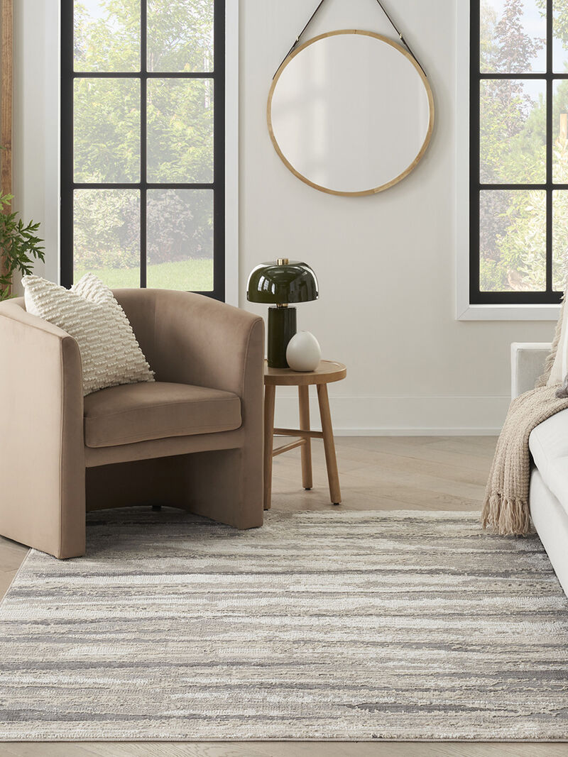 Sustainable Trends SUT03 Ivory/Multicolor 6' x 9' Rug