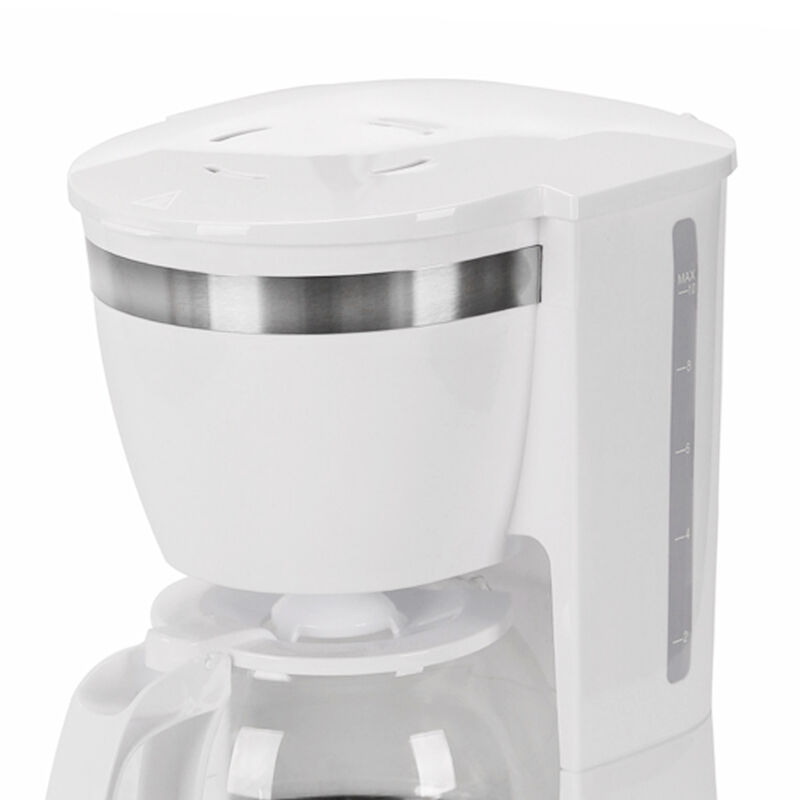 Brentwood 10 Cup Digital Coffee Maker in White