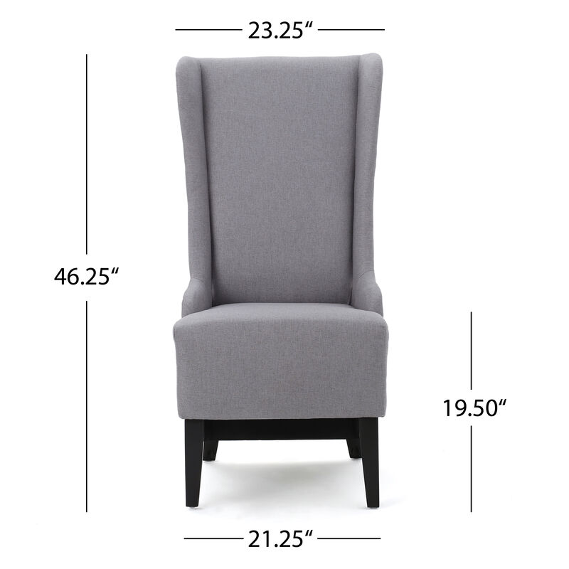 Merax Contemporary High Back Upholstered Dining Chair