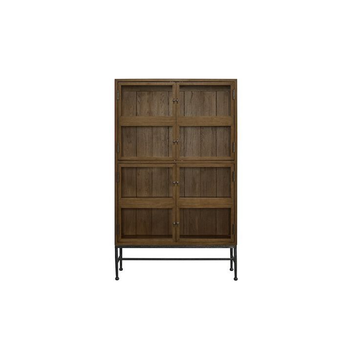 Bernards Magnolia Bookcase - Almond