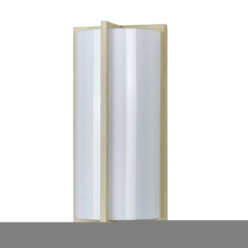Cylindrical Shaped Metal PLC Wall Lamp with 3D Design Trim,Set of 4 image number 1