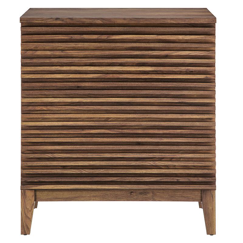 Render Large 3-Drawer Nightstand image number 3