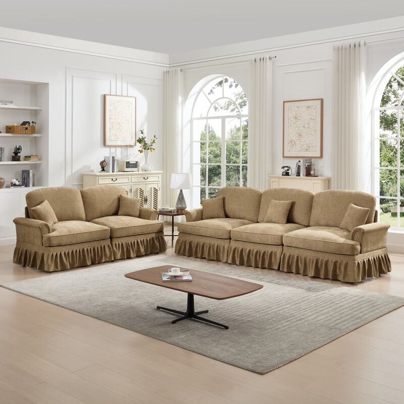 Baxpaf Mid-Century Modern Modular Sofa Set image number 2