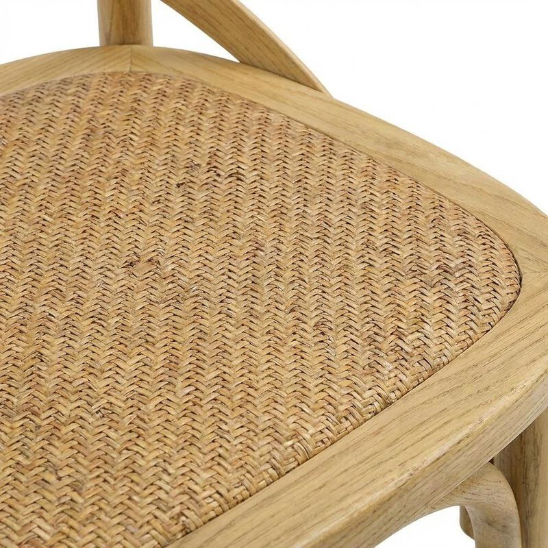 Wood Dining Side Chair with Comfortable Seat and Modern Design image number 3