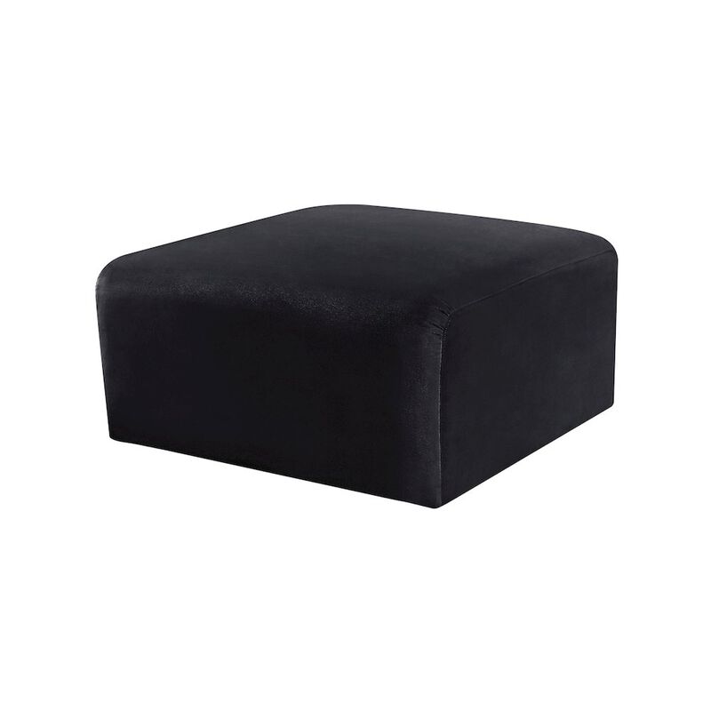 Meridian Furniture Arc Vegan Leather Ottoman