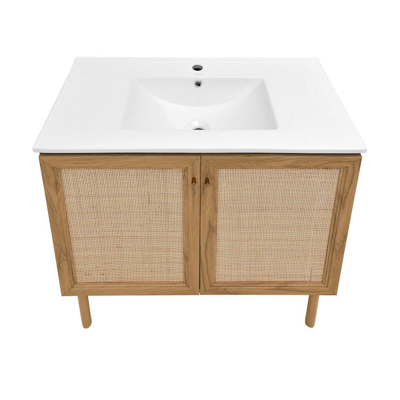 Classe 36" Freestanding Bathroom Vanity with Sink Top image number 9
