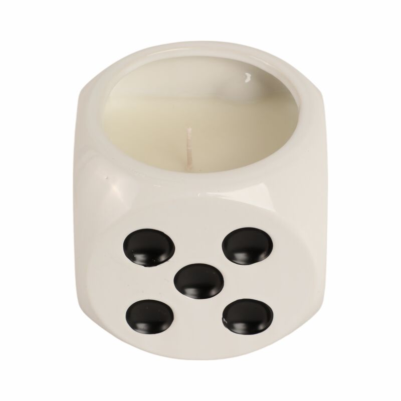 5" 13 Oz Tobacco Dice Candle image number 4