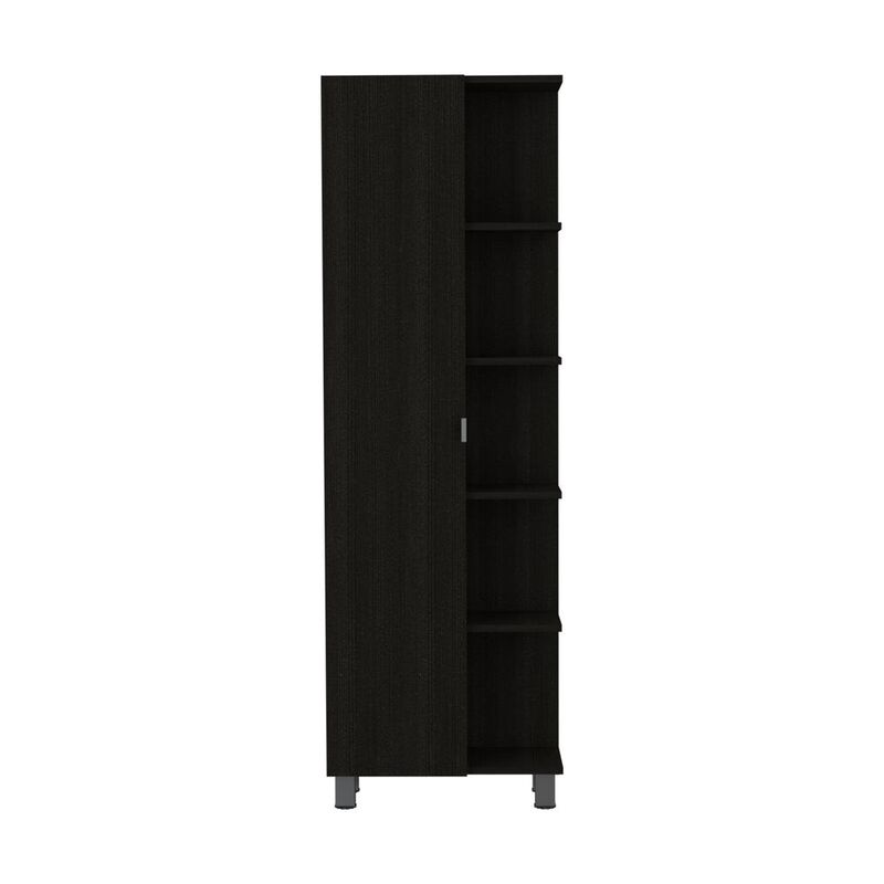 Venus Linen Cabinet Black Wengue