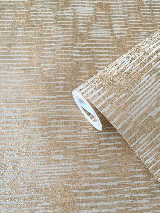 Elegance Stripy Shimmer Gold Wallpaper DWP0357-07