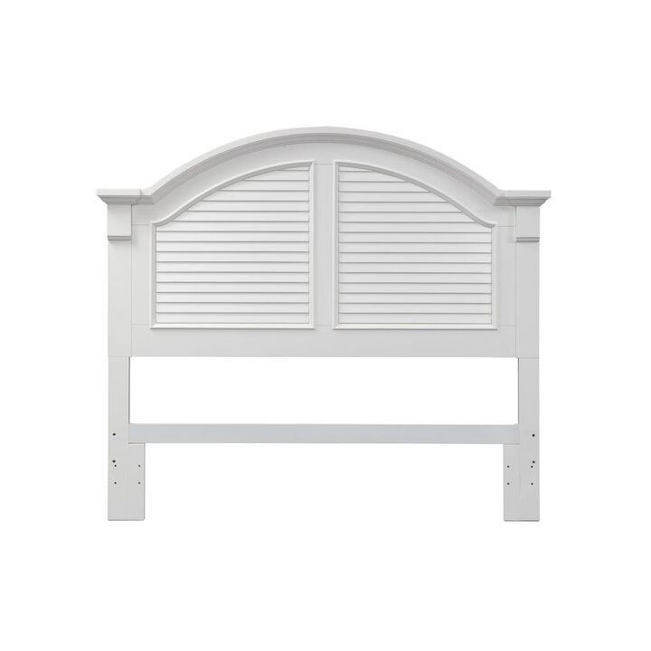 Liberty Furniture Summer House I Queen Panel Headboard in Oyster White